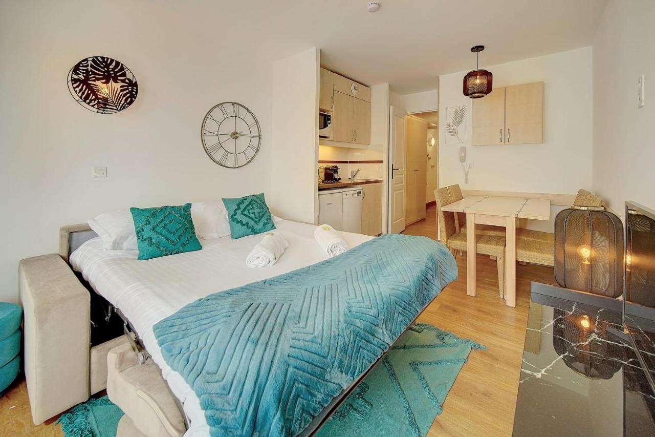 Immogroom - 2 Rooms - Renovated - Pool - Air Conditioning - Parking - Wifi Cannes Zewnętrze zdjęcie