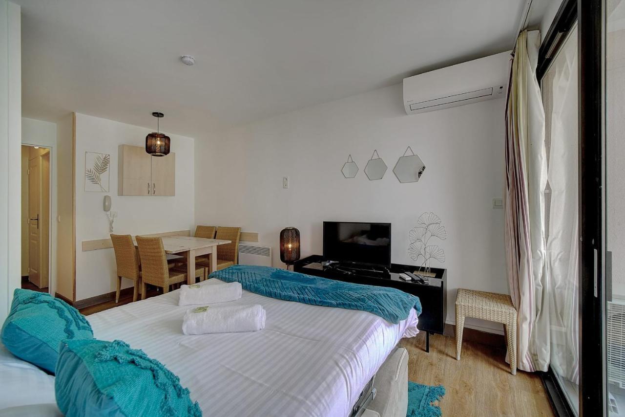 Immogroom - 2 Rooms - Renovated - Pool - Air Conditioning - Parking - Wifi Cannes Zewnętrze zdjęcie